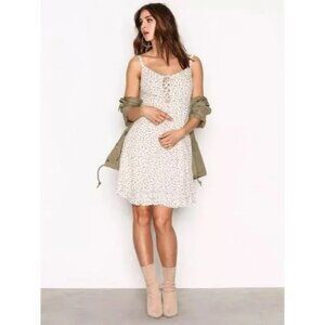 Denim & Supply Ralph Lauren Floral-Print Lace-Up Cami Dress